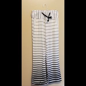 Black and White lounge pants